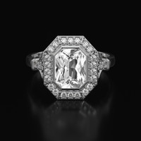 3.51 Ct. Sapphire Ring, Platinum 950 1