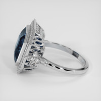 5.70 Ct. Color Change Sapphire Ring, Platinum 950 4