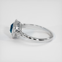 1.13 Ct. Sapphire Ring, Platinum 950 4