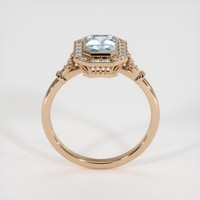 1.19 Ct. Sapphire Ring, 14K Rose Gold 3