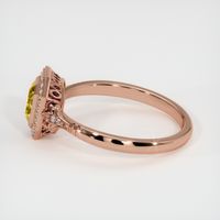 0.85 Ct. Sapphire Ring, 14K Rose Gold 4