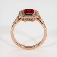 1.26 Ct. Ruby Ring, 18K Rose Gold 3