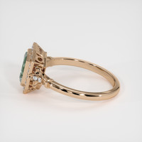 1.19 Ct. Sapphire Ring, 18K Rose Gold 4
