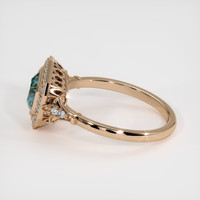 1.35 Ct. Sapphire Ring, 18K Rose Gold 4