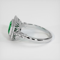 2.16 Ct. Tsavorite Garnet Ring, 10K White Gold 4