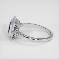 1.19 Ct. Sapphire Ring, 14K White Gold 4