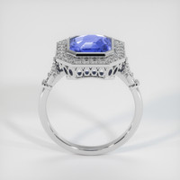 3.52 Ct. Sapphire Ring, 14K White Gold 3