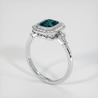 1.69 Ct. Gemstone Ring, 14K White Gold 2