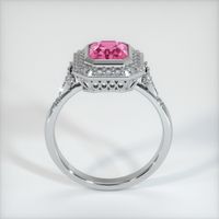 1.52 Ct. Pink Sapphire Ring, 14K White Gold 3