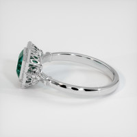 1.78 Ct. Sapphire Ring, 14K White Gold 4