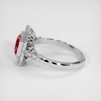 1.82 Ct. Sapphire Ring, 14K White Gold 4