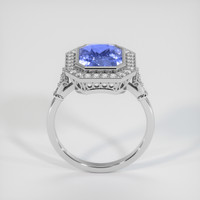 5.01 Ct. Sapphire Ring, 18K White Gold 3