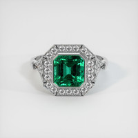 Emerald Ring 1.97 Ct., 18K White Gold Preview