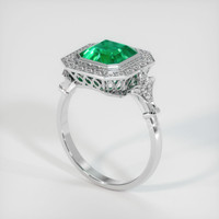 Emerald Ring 1.97 Ct., 18K White Gold Preview