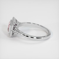 1.48 Ct. Sapphire Ring, 18K White Gold 4