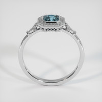 1.15 Ct. Sapphire Ring, 18K White Gold 3