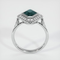 2.40 Ct. Sapphire Ring, 18K White Gold 3