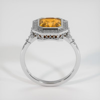 2.53 Ct. Sapphire Ring, 18K White Gold 3