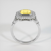 2.02 Ct. Sapphire Ring, 18K White Gold 3