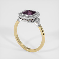 1.79 Ct. Gemstone Ring, 14K White & Yellow 2