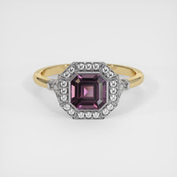 1.79 Ct. Gemstone Ring, 18K White & Yellow 1
