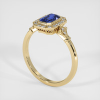 1.46 Ct. Sapphire Ring, 14K Yellow Gold 2