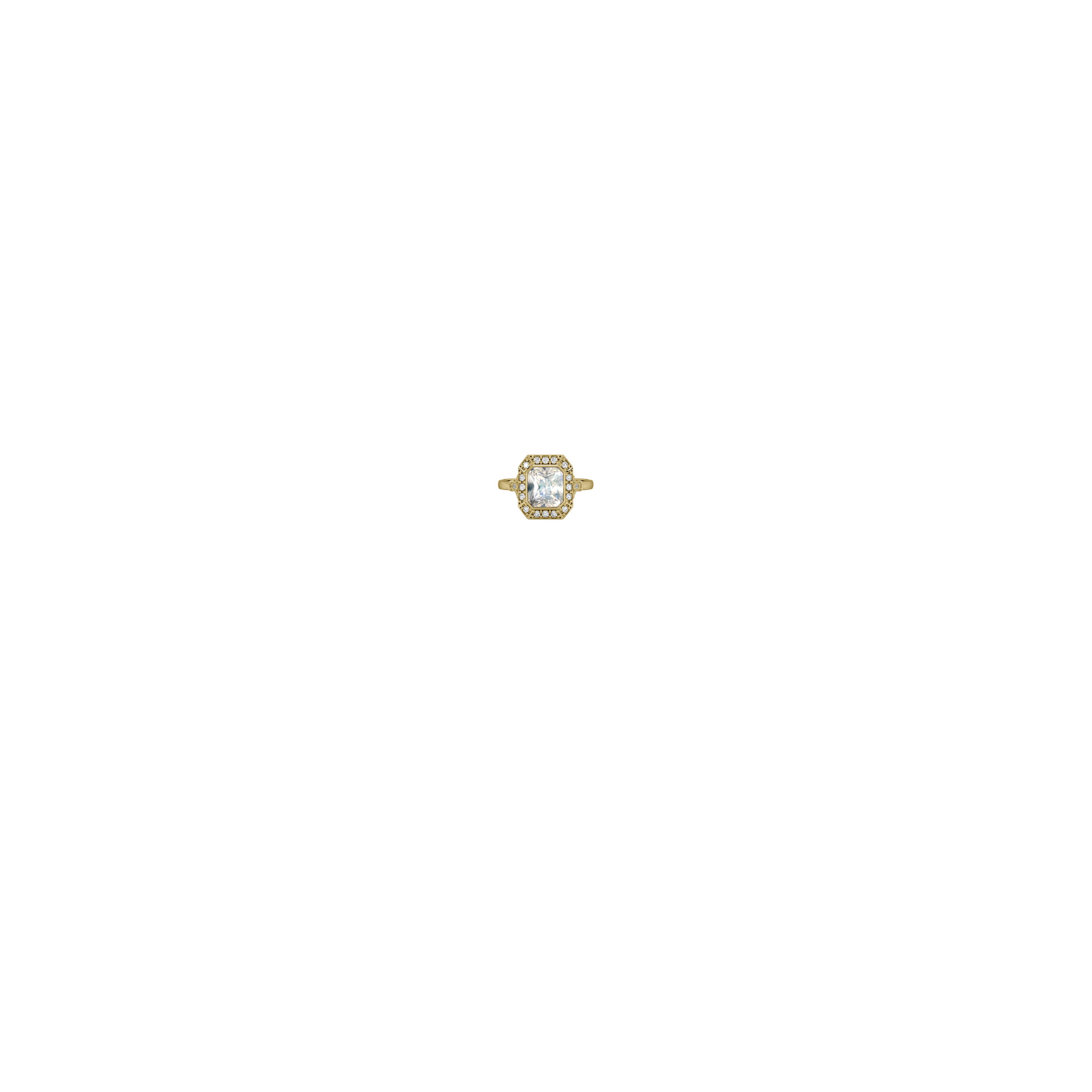 Jewelry image on model