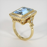 8.28 Ct. Gemstone Ring, 14K Yellow Gold 2