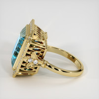 9.71 Ct. Gemstone Ring, 14K Yellow Gold 4