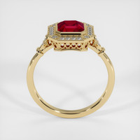 2.08 Ct. Ruby Ring, 14K Yellow Gold 3