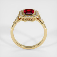 1.26 Ct. Ruby Ring, 14K Yellow Gold 3