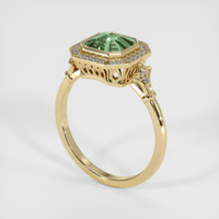 2.22 Ct. Sapphire Ring, 14K Yellow Gold 2