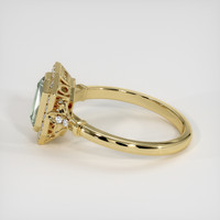 1.05 Ct. Sapphire Ring, 14K Yellow Gold 4