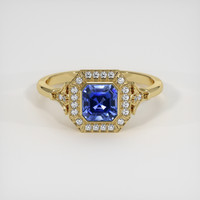 1.40 Ct. Sapphire Ring, 14K Yellow Gold 1
