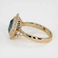 2.40 Ct. Sapphire Ring, 14K Yellow Gold 4