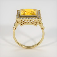5.03 Ct. Yellow Sapphire Ring, 14K Yellow Gold 3