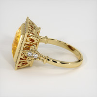 5.03 Ct. Sapphire Ring, 14K Yellow Gold 4