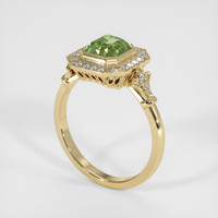 2.27 Ct. Sapphire Ring, 18K Yellow Gold 2