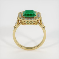 2.79 Ct. Emerald Ring, 18K Yellow Gold 3