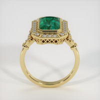 2.38 Ct. Emerald Ring, 18K Yellow Gold 3