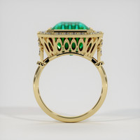 5.21 Ct. Emerald Ring, 18K Yellow Gold 3