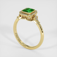 1.16 Ct. Gemstone Ring, 18K Yellow Gold 2