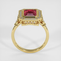 2.69 Ct. Ruby Ring, 18K Yellow Gold 3