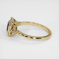 1.09 Ct. Sapphire Ring, 18K Yellow Gold 4