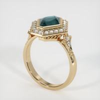 2.40 Ct. Sapphire Ring, 18K Yellow Gold 2