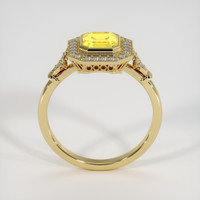 2.02 Ct. Yellow Sapphire Ring, 18K Yellow Gold 3
