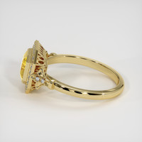 2.02 Ct. Yellow Sapphire Ring, 18K Yellow Gold 4