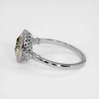 1.22 Ct. Sapphire Ring, 18K Yellow & White 4