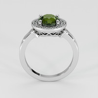1.65 Ct. Green Sapphire Ring, Platinum 950 3
