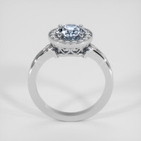 1.76 Ct. Blue Sapphire Ring, 14K White Gold 3